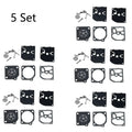 Set of 5 Carburetor Gasket Repair Kit for ZAMA RB-39 (Poulan, McCulloch)
