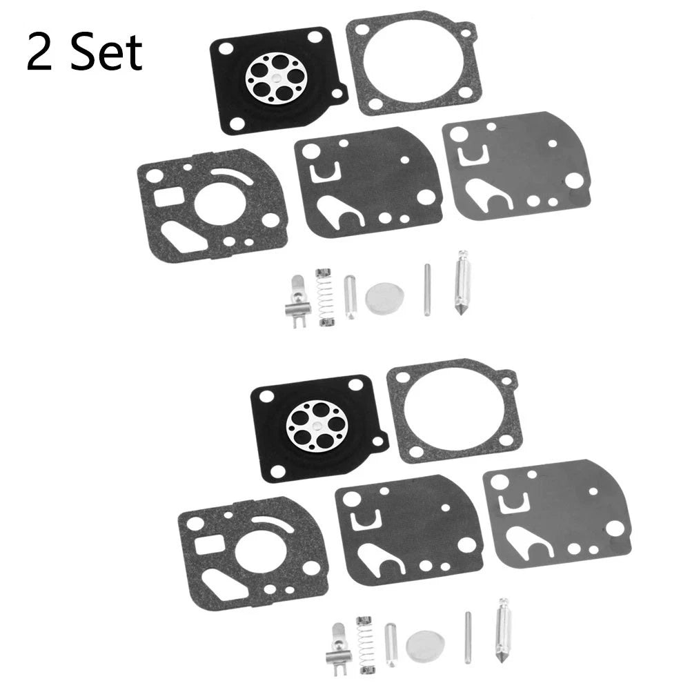 Set of 2 Carburetor Repair Kits for ECHO HC-1000 G-T1100 SRM 1500 2300 ZAMA RB-21