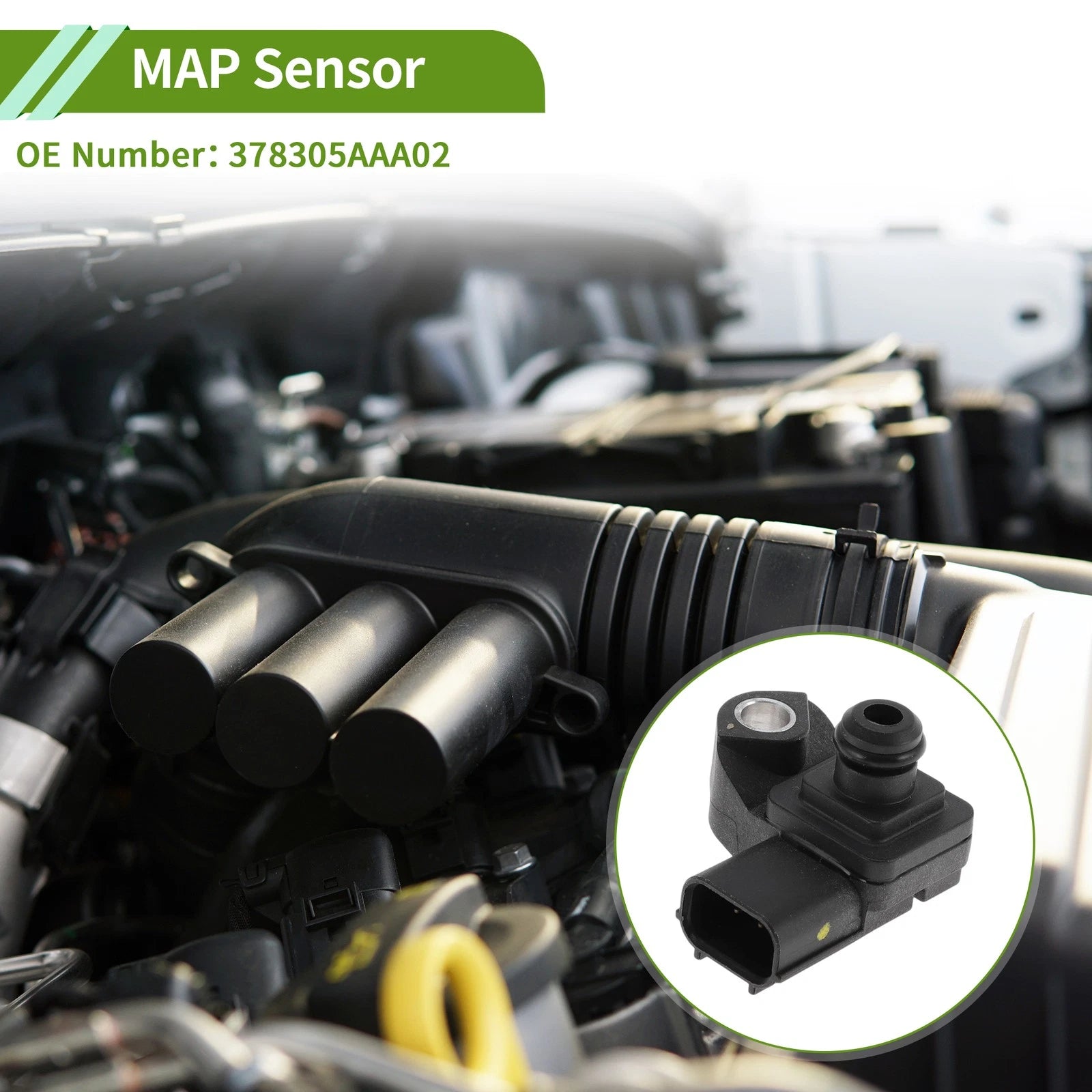 Manifold Absolute Pressure MAP Sensor Replacement for Honda CR-V (2017–2021)