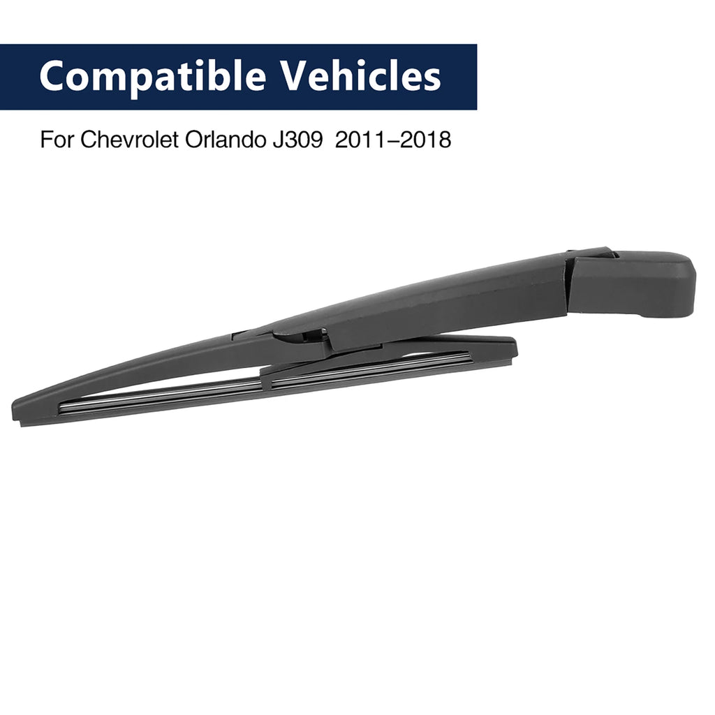 Rear Windshield Wiper Blade Arm Replacement Set for Chevrolet Orlando (2011–2018)