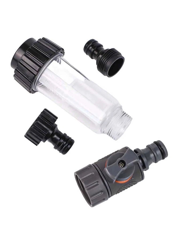 Pressure Washer Filter Kit with Valve & Quick Connector for Water System