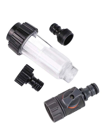 Pressure Washer Filter Kit with Valve & Quick Connector for Water System
