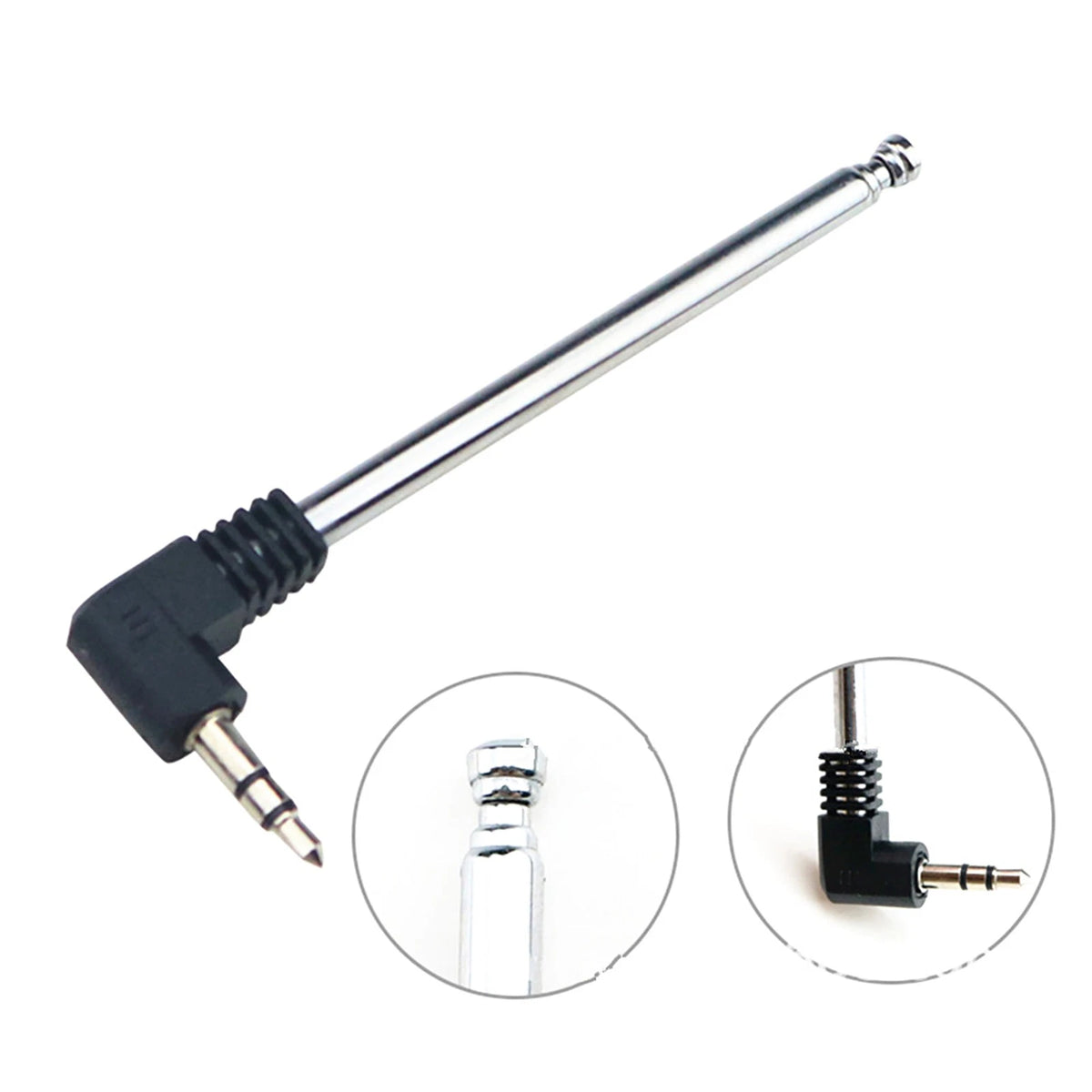 2X Telescopic Antenna for Mobile Phone Radio (3.5mm)