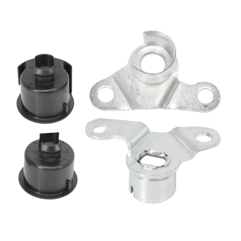 For Nissan Pickup Tailgate Hinge Kit Body Mounted Rear Sleeve Replacement 4PCS