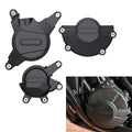 Black Motorcycle Engine Cover Protector Set for Honda CBR600RR (2007–2024)