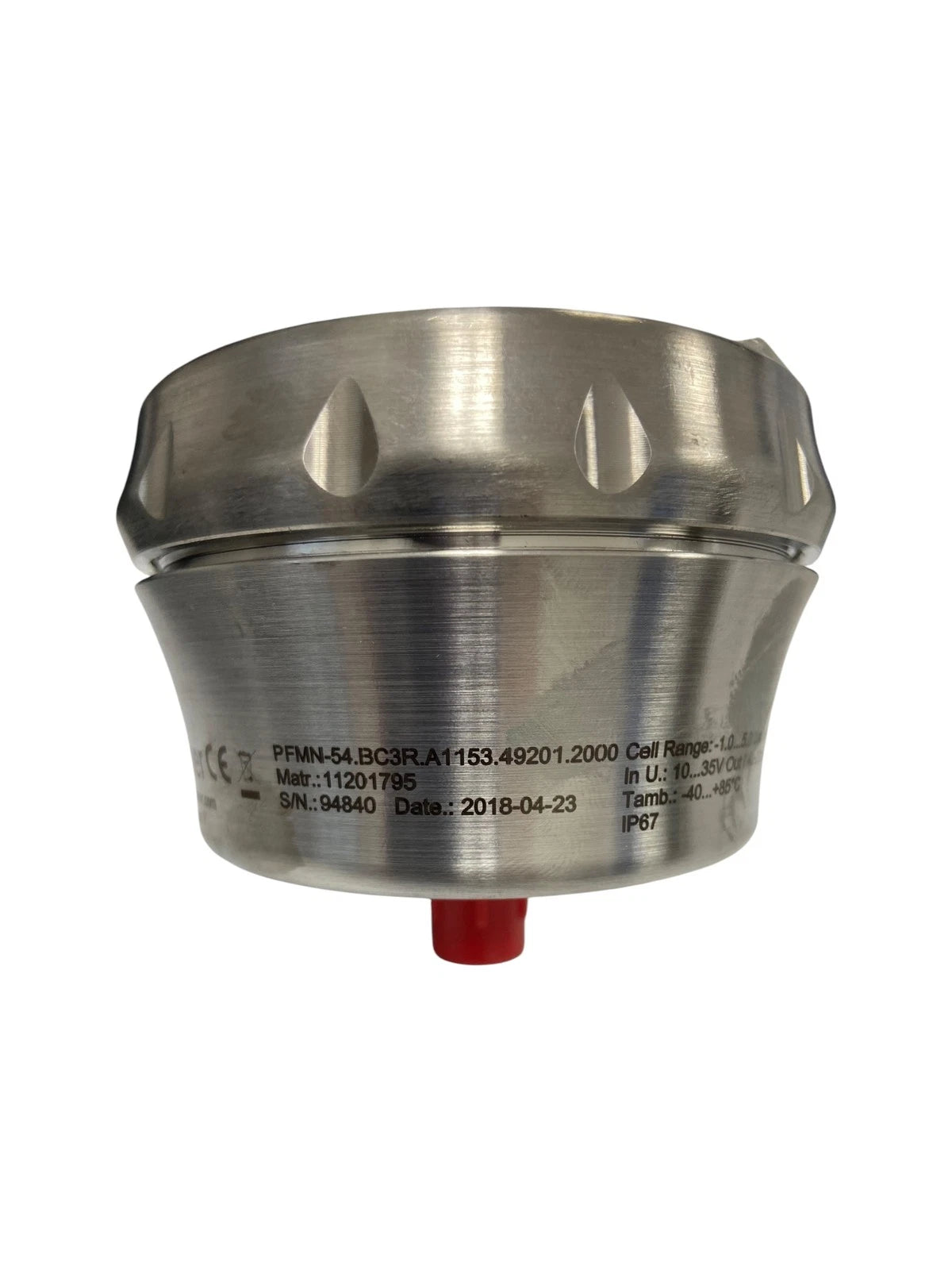 Baumer PFMN-54 Pressure Sensor for Industrial Applications (1.0-5.0 Bar)