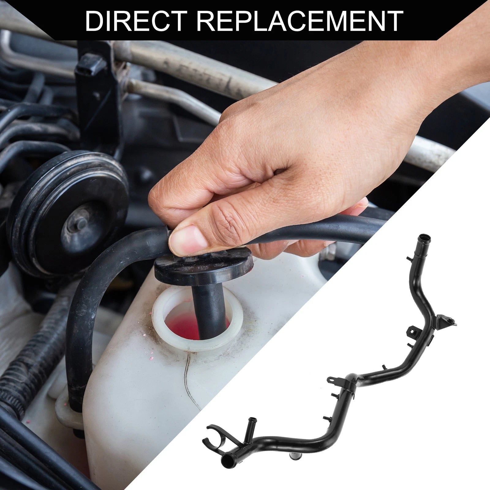 Car Engine Radiator Coolant Water Pipe for Volkswagen Golf (191-1997)