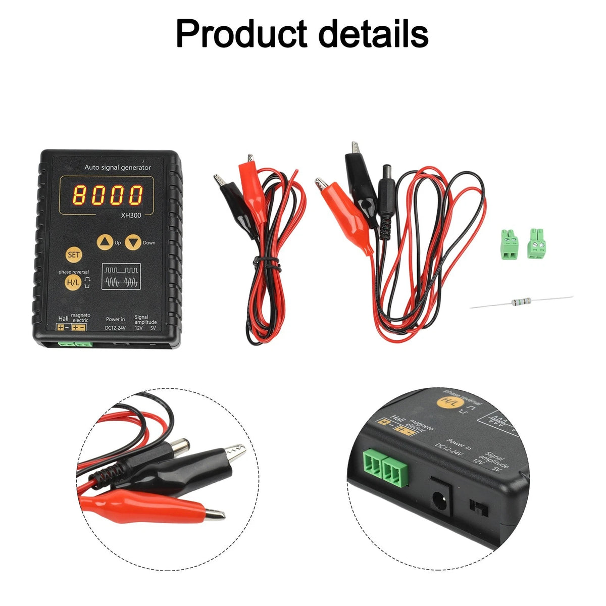 Signal Testing Device XH300 for Crankshaft & Vehicle Speed Signals