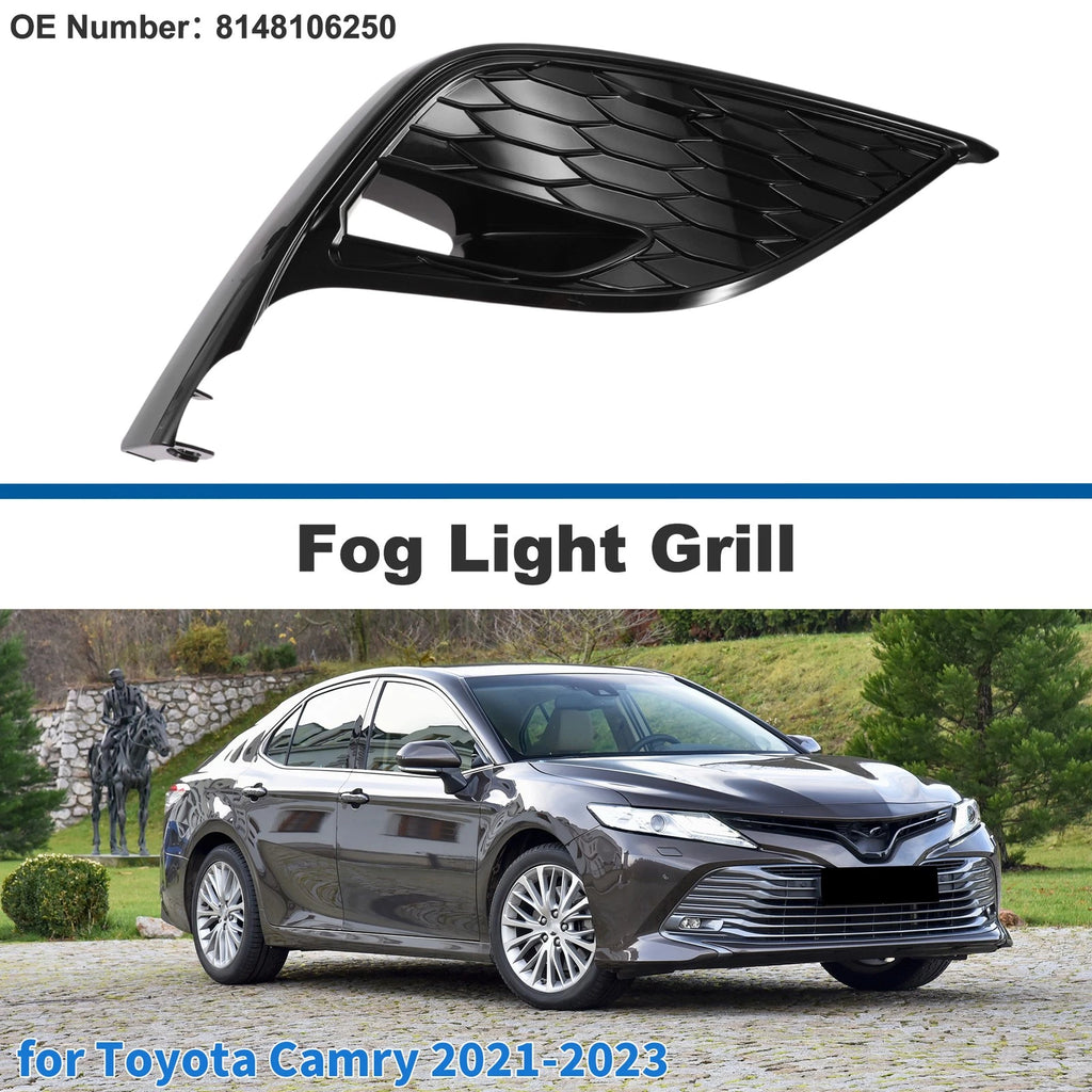 Front Right Fog Light Grill Replacement for Toyota Camry (2021–2023)