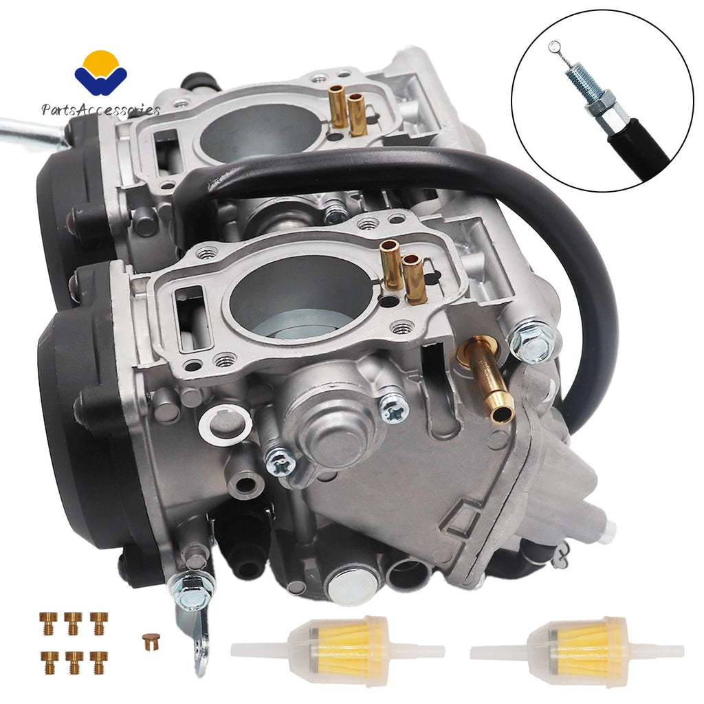 Carburetor & Throttle Cable for Kawasaki Brute Force 650 (2006–2013)