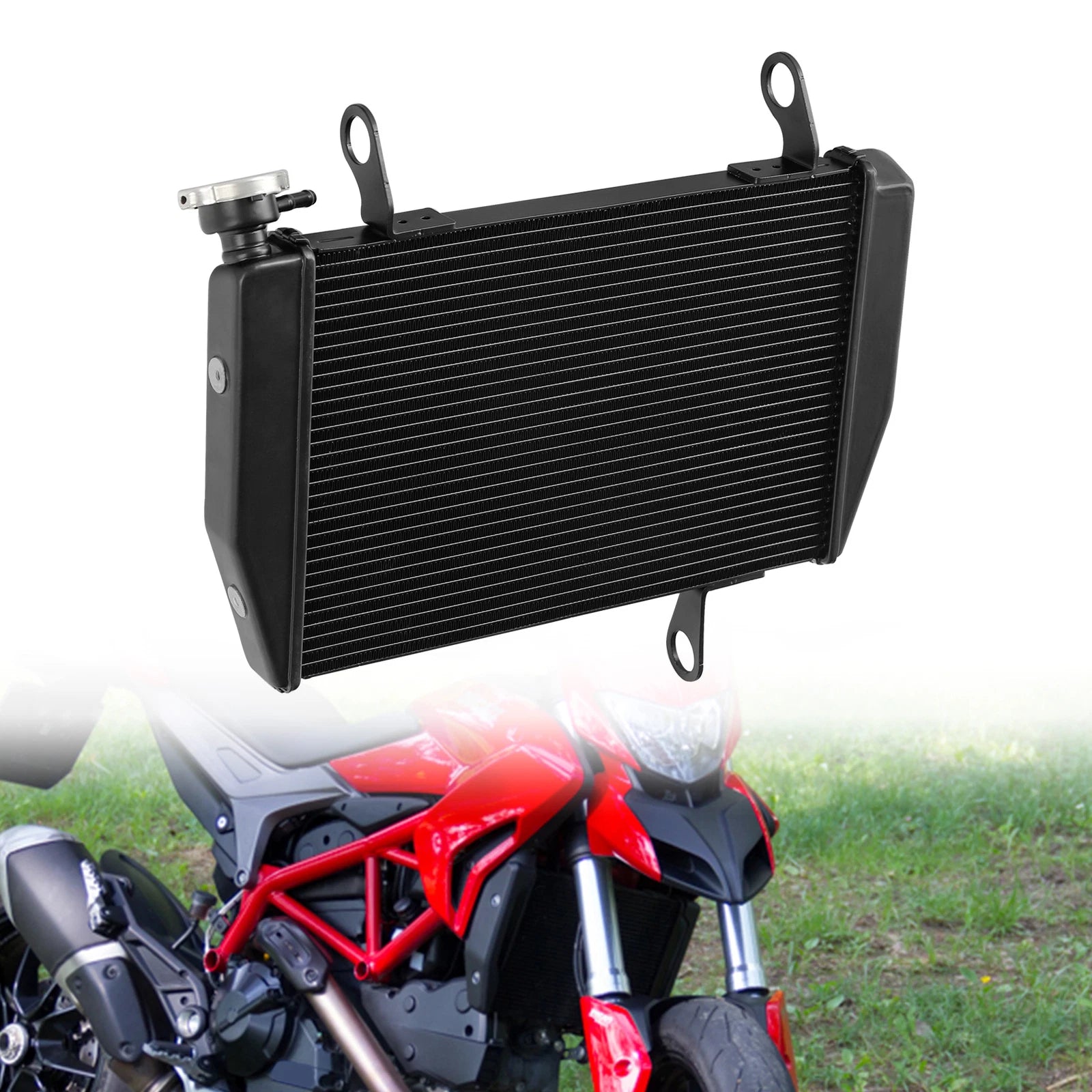 Radiator Cooler for Ducati Hyperstrada 939 SP (2016–2021) Hypermotard 821 (2013–2015)