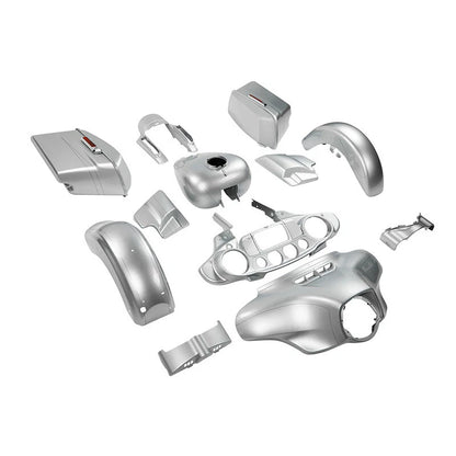 Fairings Bodywork for Harley Street Glide (2014–2024) Brilliant Silver Pearl