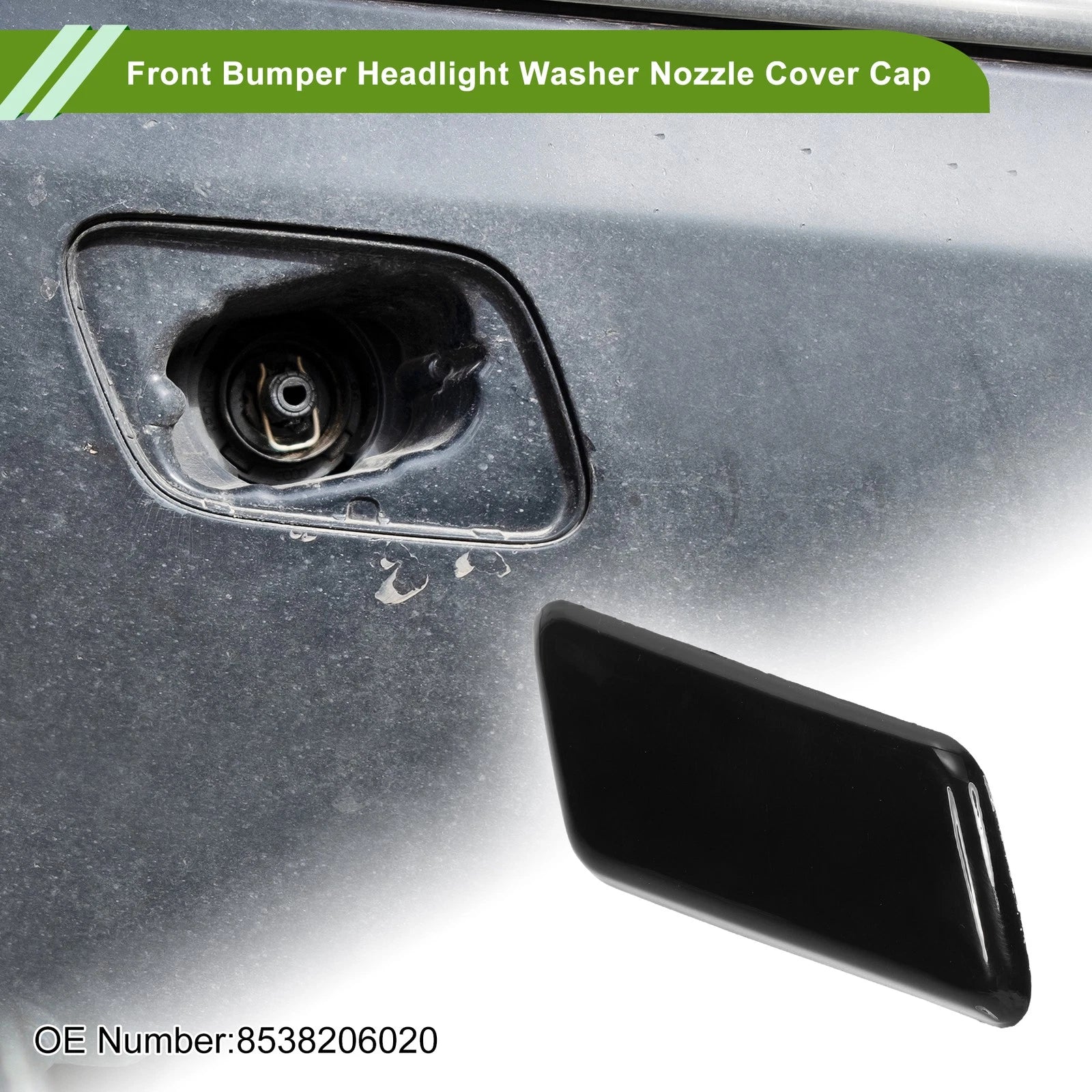 Front Right Washer Nozzle Cover Cap Replacement for Toyota Camry (2009–2012)