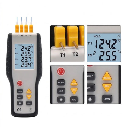 Digital Handheld Thermometer HT-9815 for Metalworking
