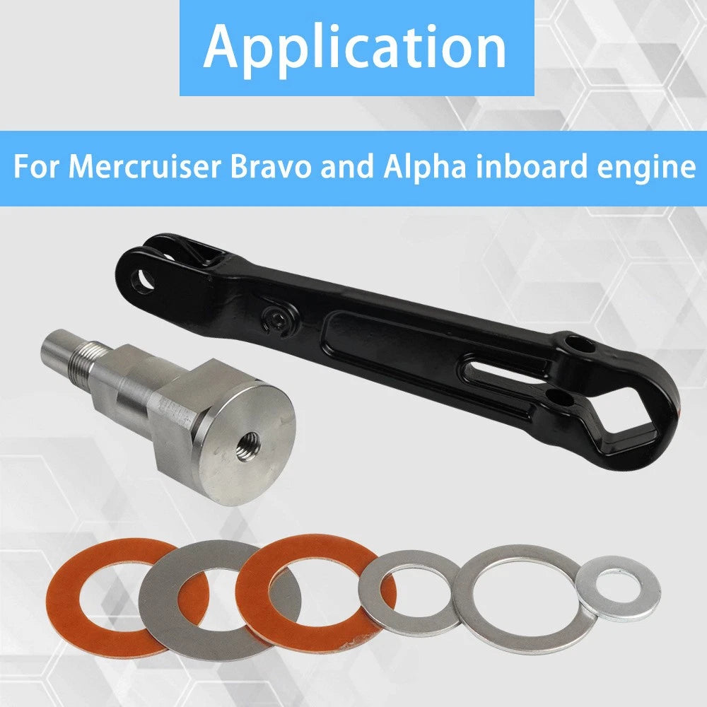 Upper Gimbal Steering Arm Shaft Kit for Mercruiser Bravo & Alpha (98230A1)