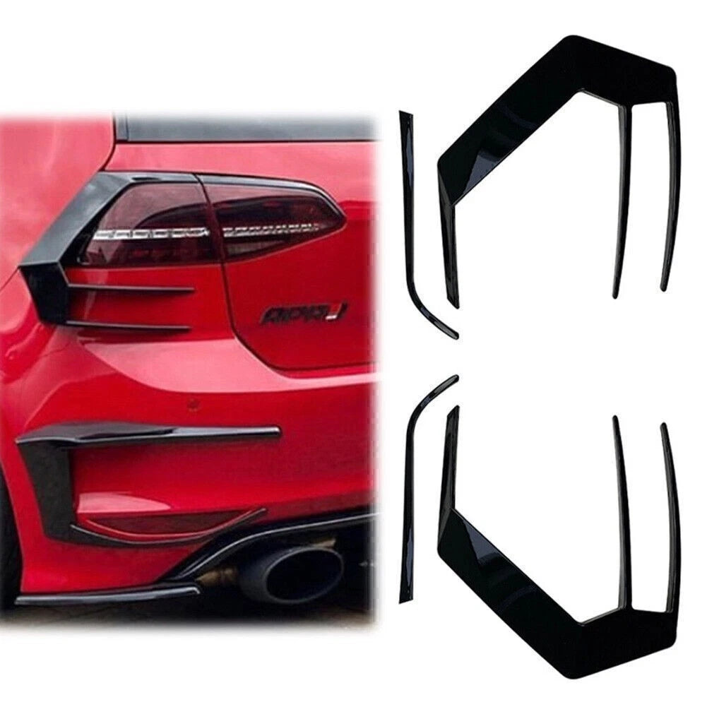Taillight Cover for VW Golf 7 R GTD Mk7 (2013–2016) - Black