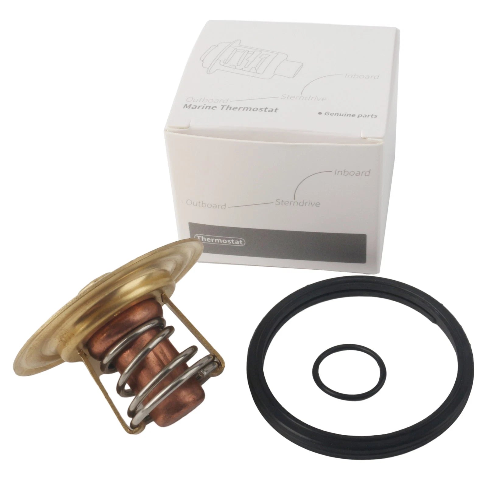 Thermostat Kit Assembly for Volvo Penta AQ 120 125 140 MD 6 7 10 (1970–1990)