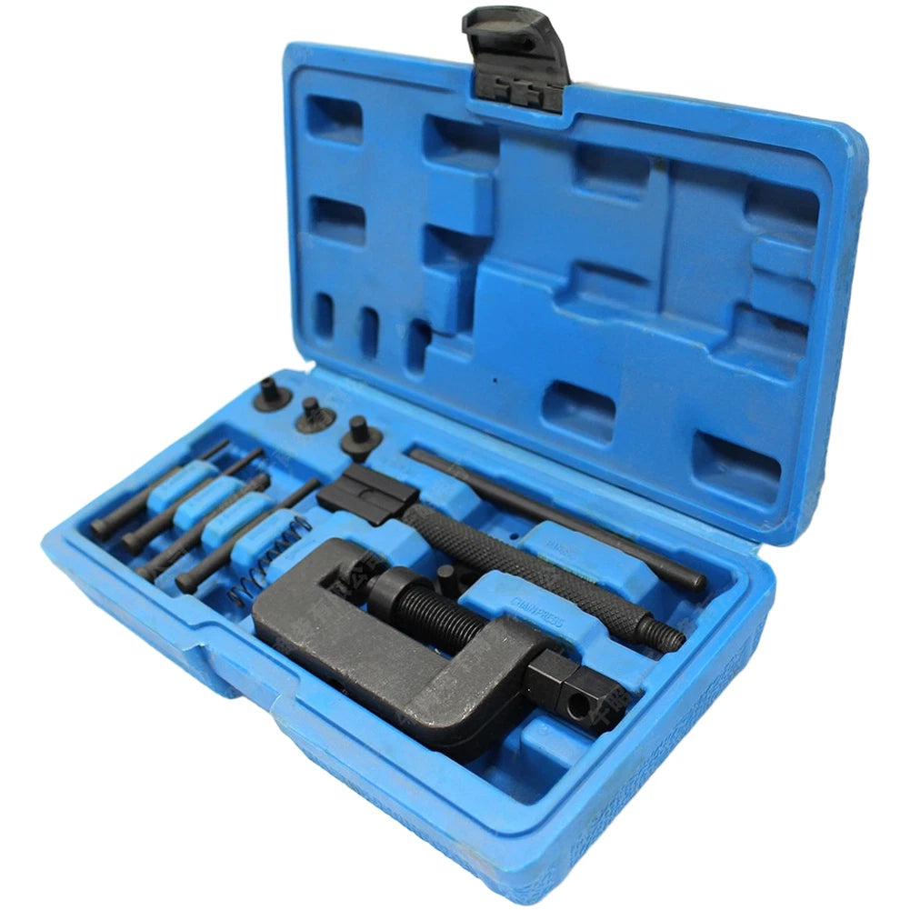 13-Piece Chain Breaking Tool for Motorcycle, Car, ATV