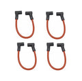 Set of 4 Spark Plug Wires for Johnson Evinrude 85-90 Xflow (1985–1990)