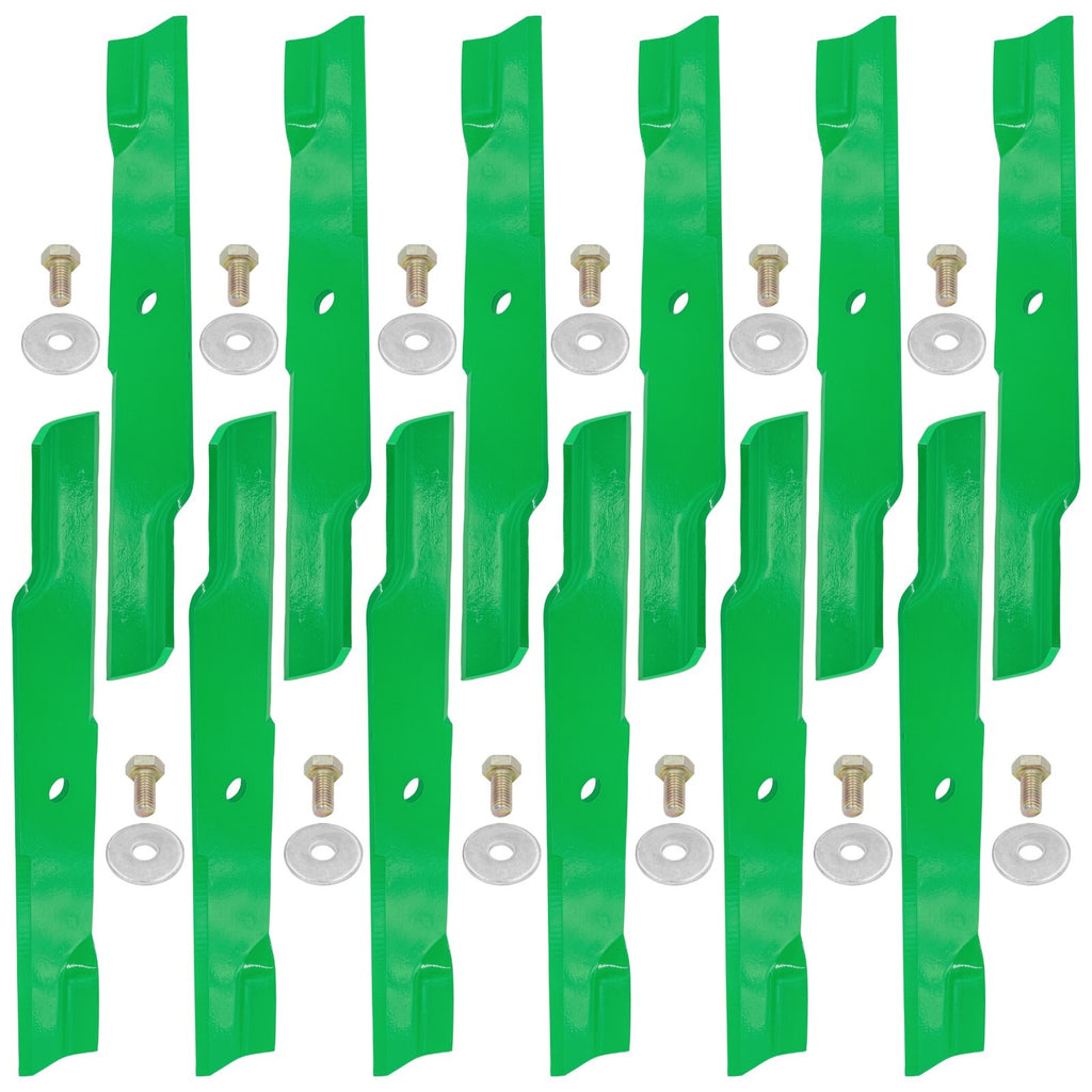 52 Inch Deck Blade with Bolt Replacement for Hustler Super S (1990–2018)