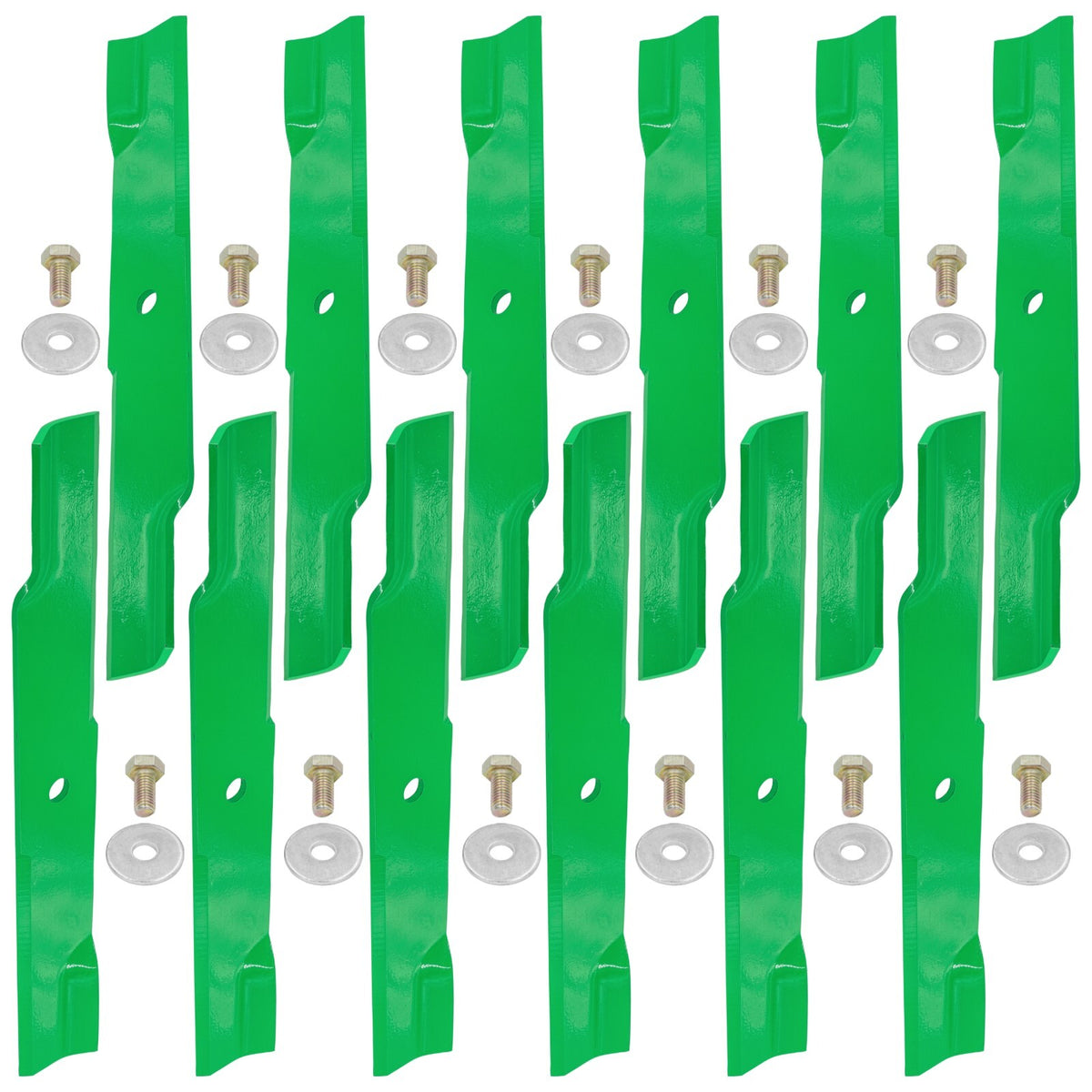 52 Inch Deck Blade with Bolt Replacement for Hustler Super S (1990–2018)
