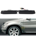 2X Dynamic LED Side Marker Turn Signal Light For BMW E36 3-Series 97-99/ X5 E53