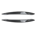 Pair Add-On Headlight Eye Lids for BMW X5 E70 (2008–2013) Carbon Fiber Look