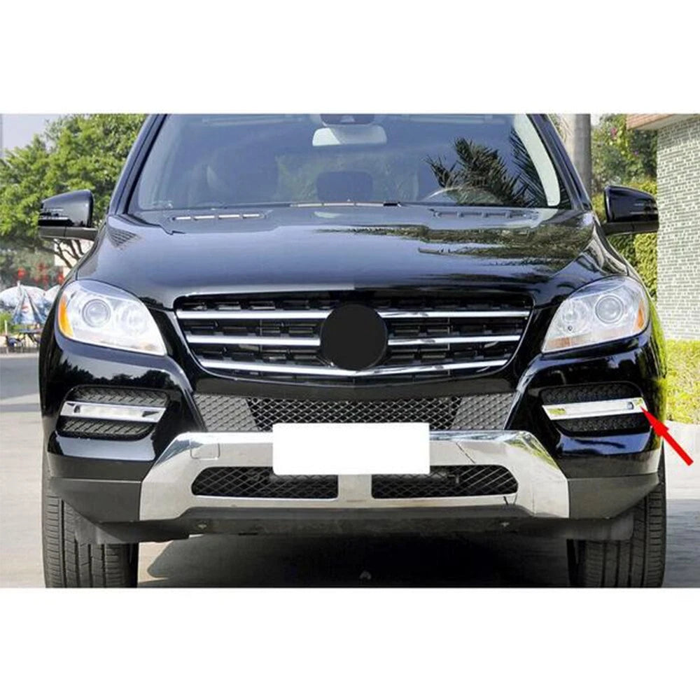 Left Fog Light Cover for Mercedes ML-Class (2012–2015) #1668850774