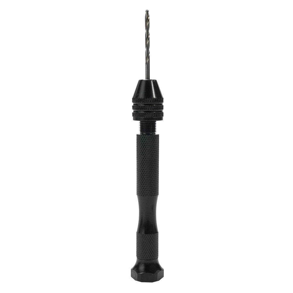 Rotary Tool Mini Manual Aluminum Alloy Hand Drill Bit 0.3-3.4mm