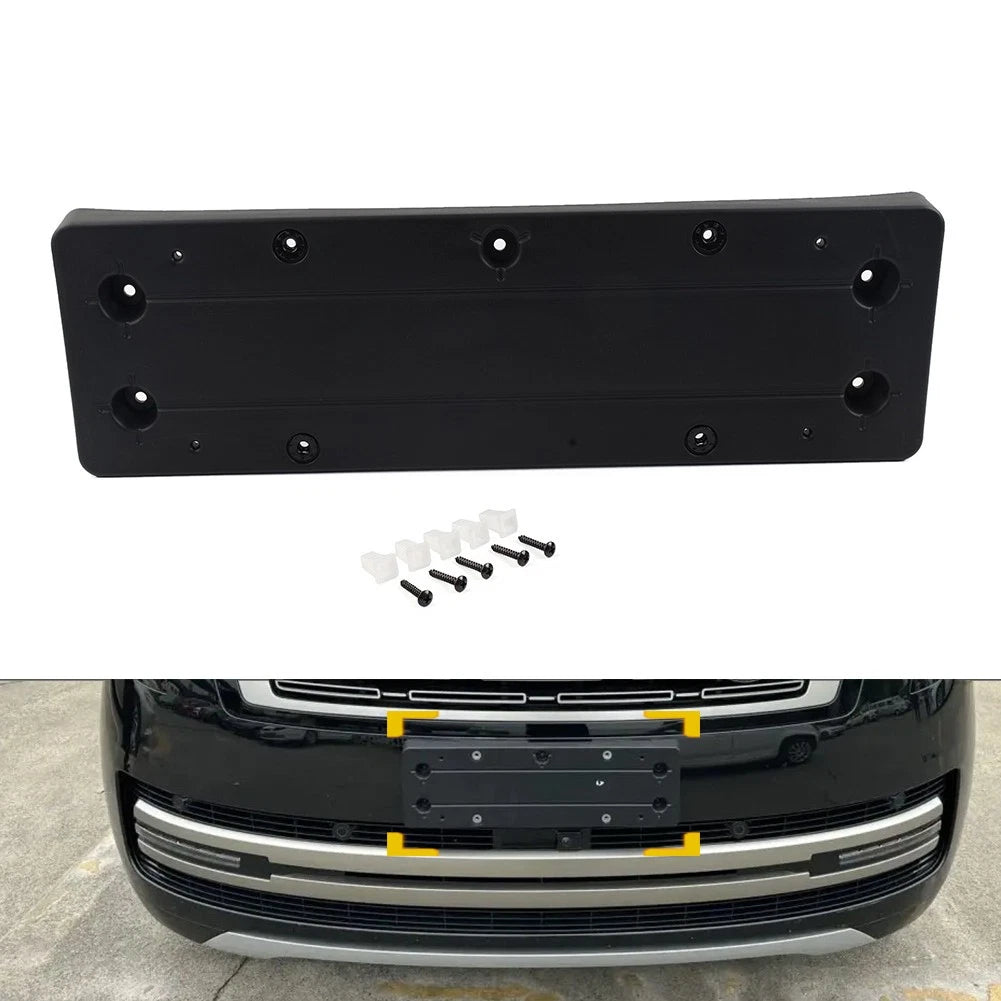 Front Bumper License Plate Holder Mount Bracket for Land Rover Range Rover (2023–2023)
