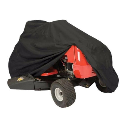 Lawn Mower Cover for Most Lawn Tractors - Elastic Hem, Weather Resistant