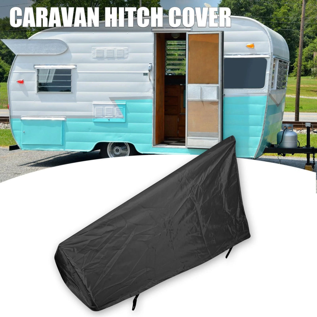 Hitch Cover Locking for Caravan Trailer Tow Coupling Camping (Universal)