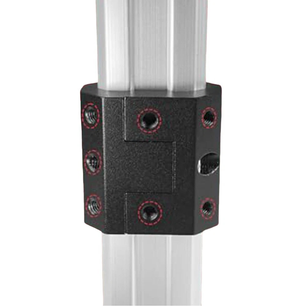 Corner Brackets for Custom Fit Vehicles - Black Finish