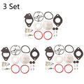 Set of 3 Carburetor Repair Kits for Master Overhaul Nikki B&S Lawn Mower (N/A)