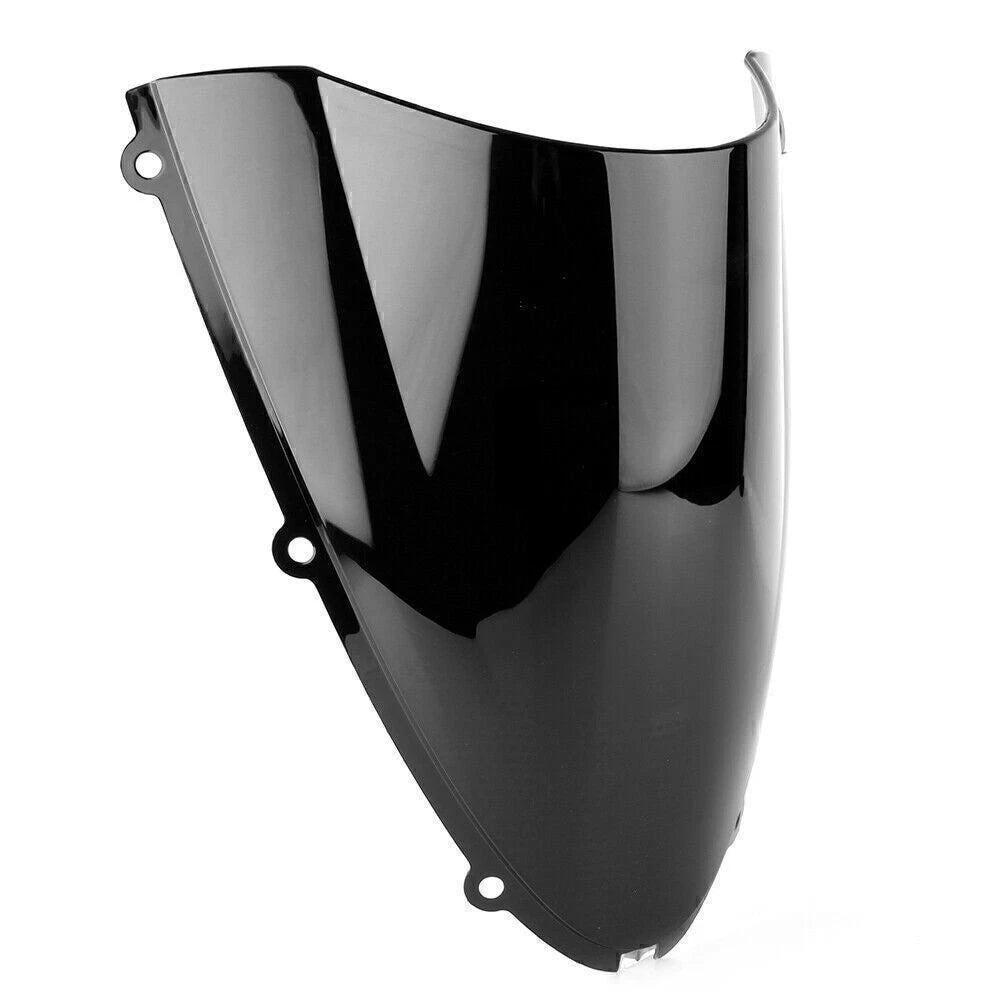 ABS Front Windshield for Kawasaki Ninja ZX6R (2005–2008) Black