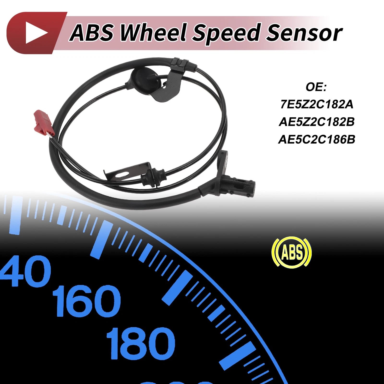 ABS Wheel Speed Sensor No. 7E5Z2C182A for Lincoln MKZ (2007–2012)