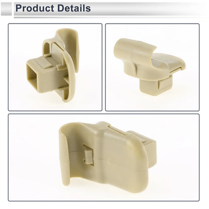 Sun Visor Holder Clip for Mazda 3 5 6 CX-7 CX-9 RX-8 MPV (No.LC6269261B7) Beige