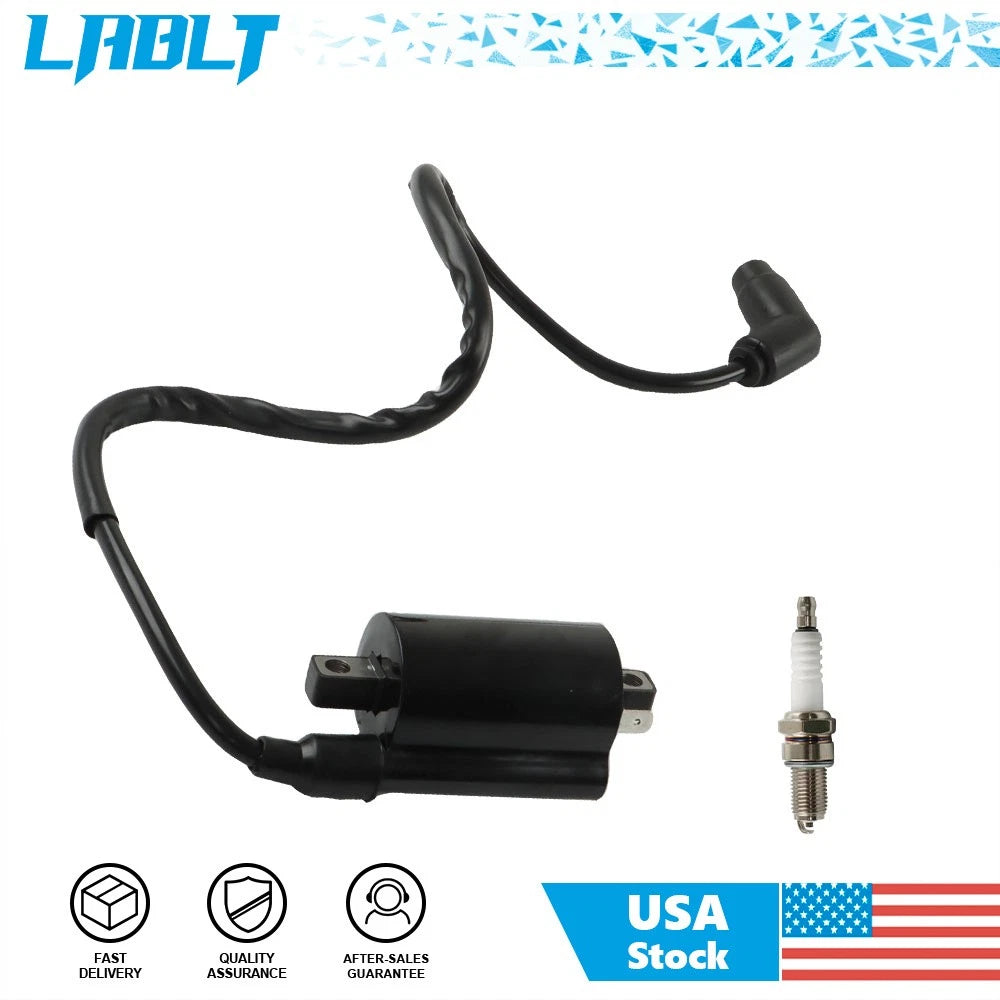 Ignition Coil Spark Plug for Yamaha Raptor 700 700R YFM700 YFM700R (2018)