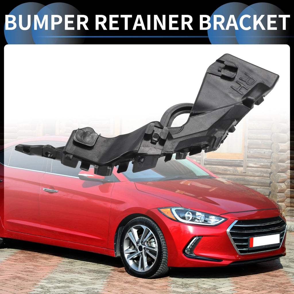 Right Front Bumper Retainer Bracket Replacement for Hyundai Elantra (2017–2018)