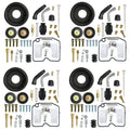 Set of 4 Carburetor Rebuild Parts for Kawasaki Vulcan VN800 (1995–2005)