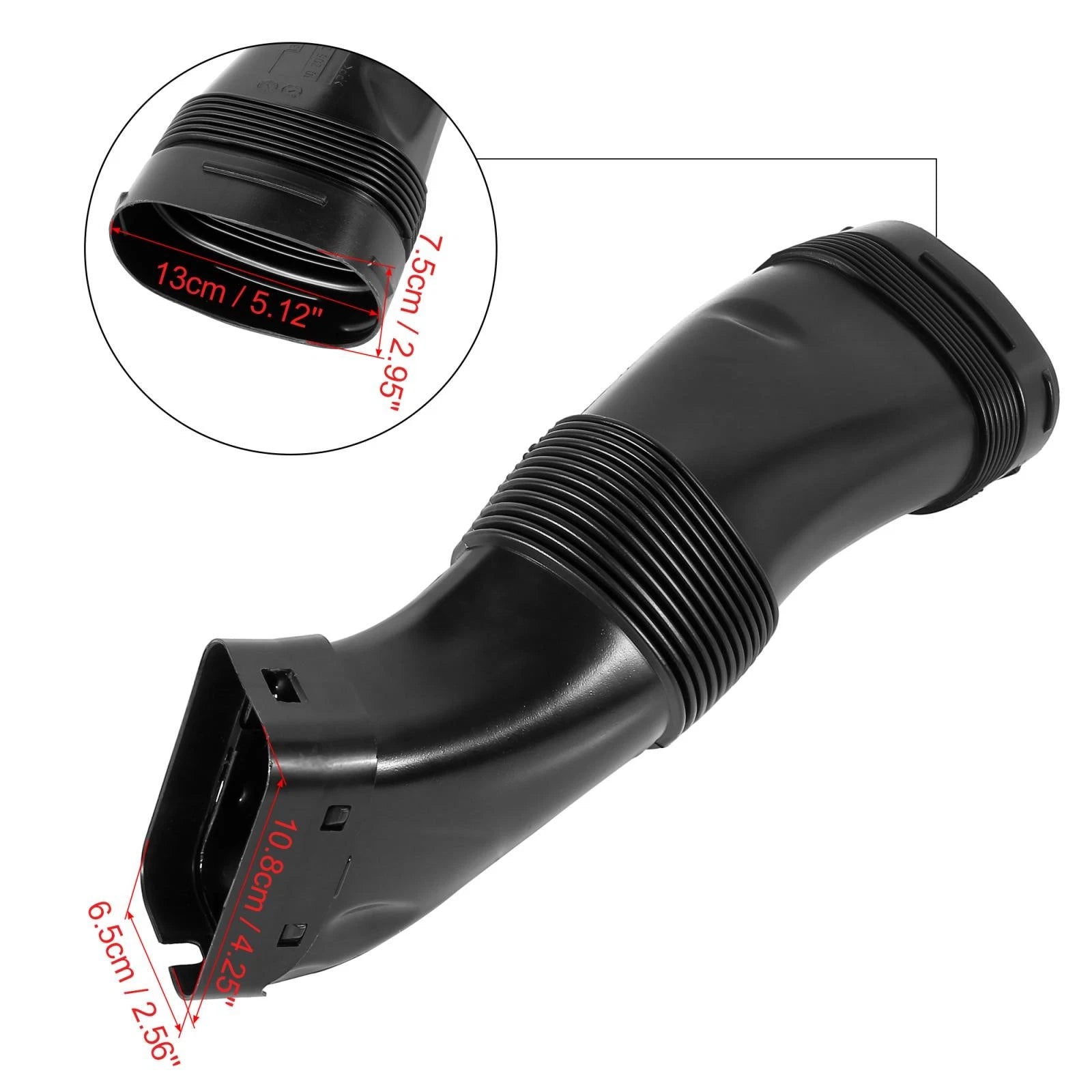 Engine Air Intake Hose Replacement for BMW 535i 640i 740i (2011–2020)
