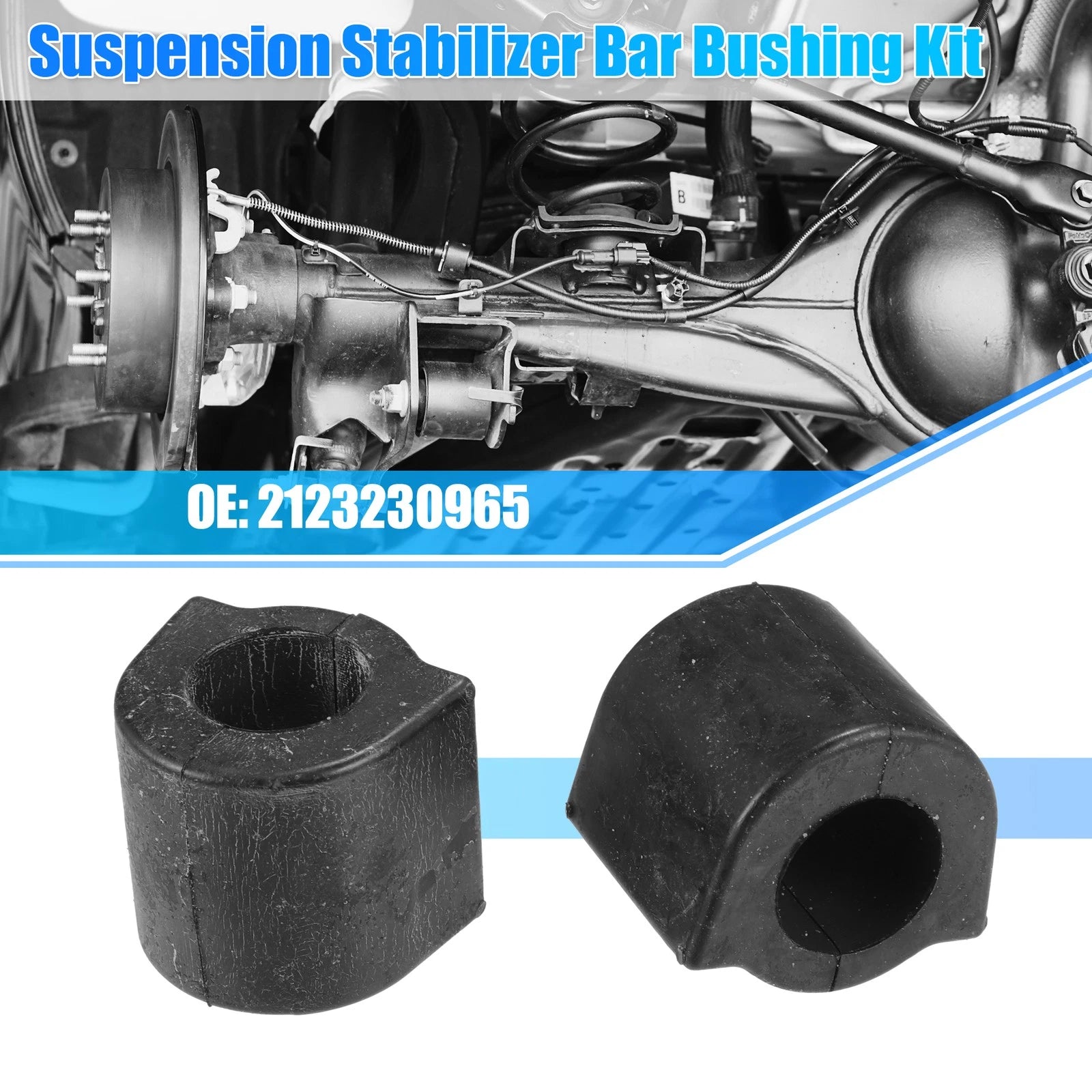 2PCS Stabilizer Bar Bushing Kit Replacement for Mercedes-Benz C Class (2008–2019)