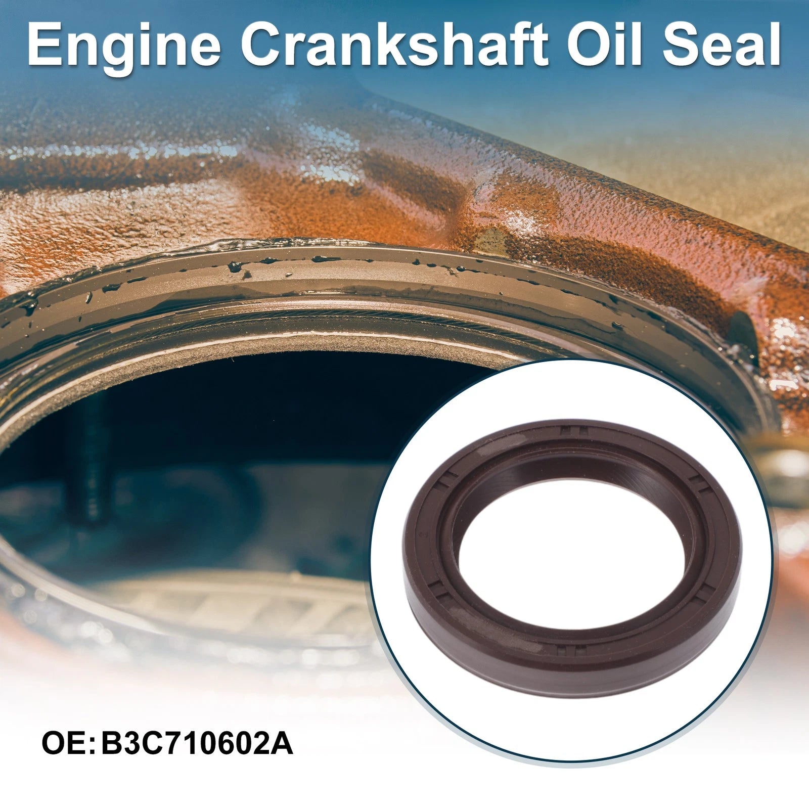 Front Crankshaft Oil Seal Replacement for Mazda 323 (1989–2004) Engine