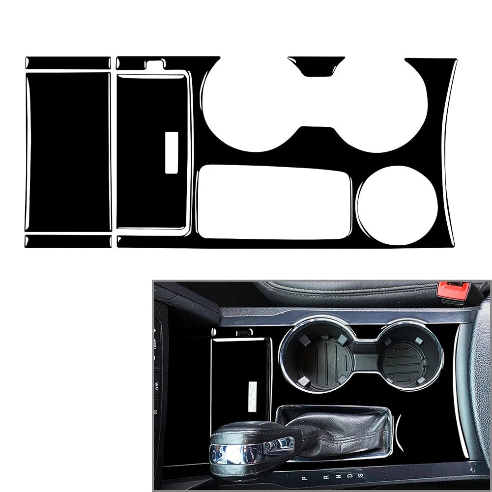 Control Box Panel Cover Trim for Ford Explorer (2013–2019) Black LHD
