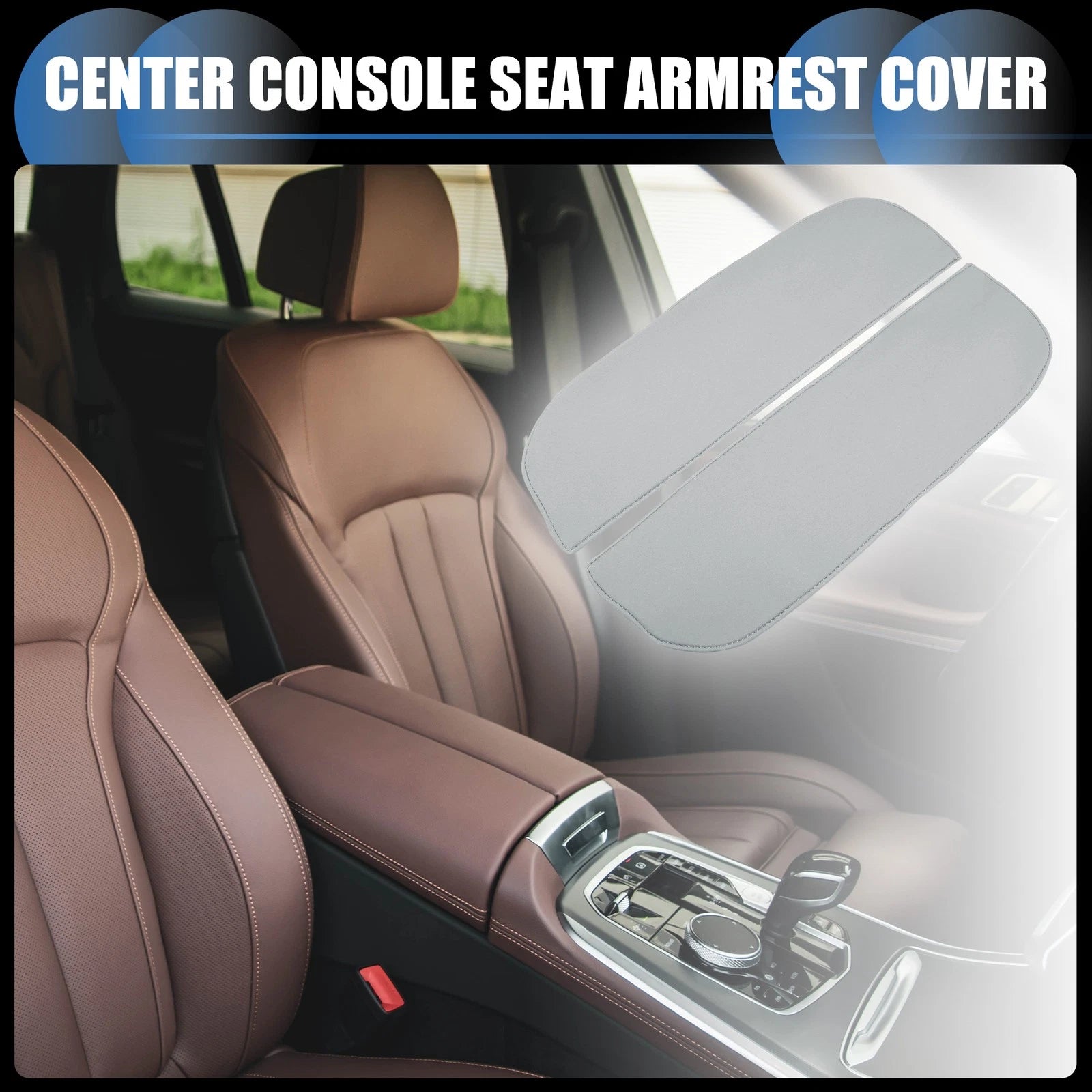 Armrest Protector Cover Pad Pair for BMW X5 X6 (2010–2018) Neoprene