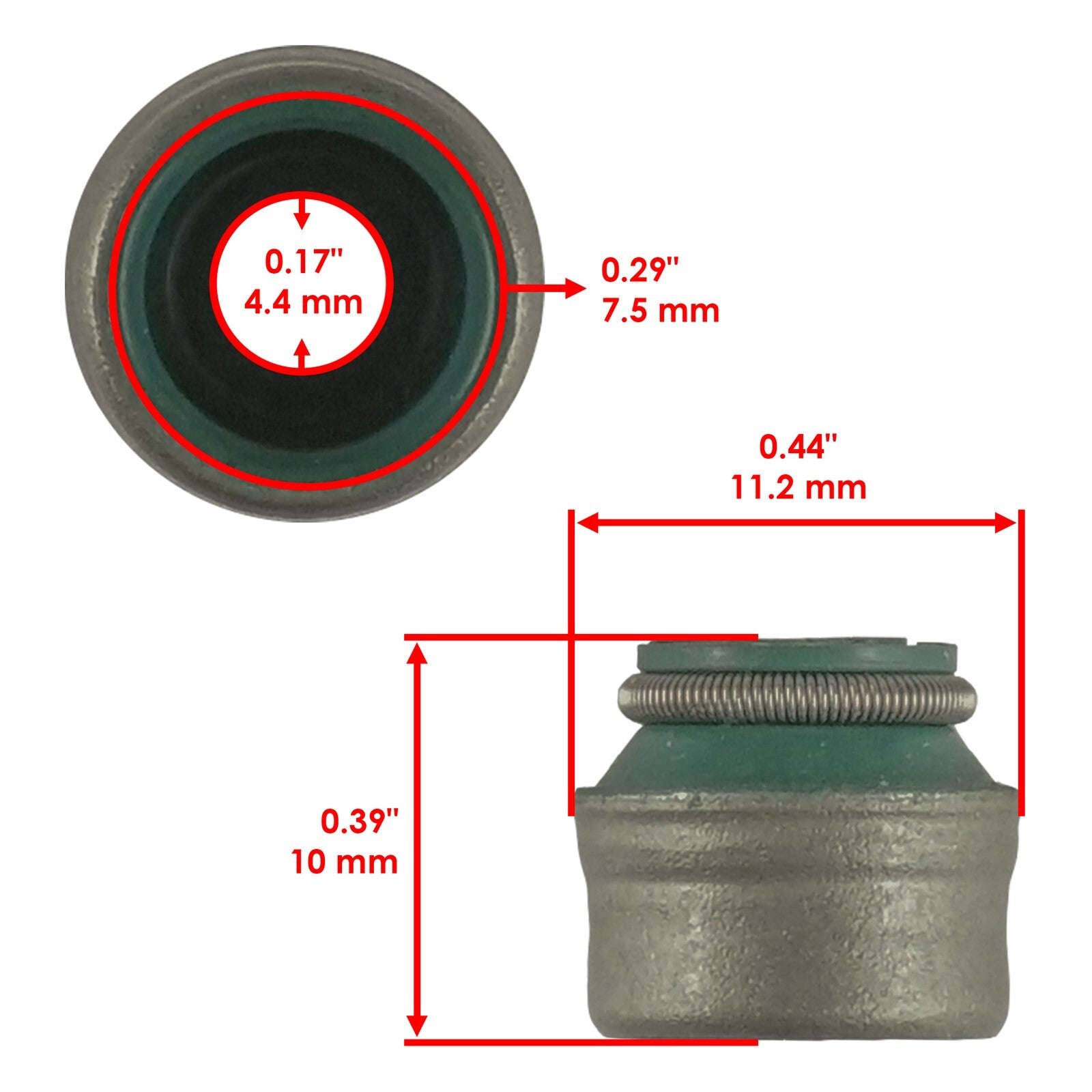 Exhaust and Intake Valve Kit for Can-Am Outlander Max 400 (2004–2014)