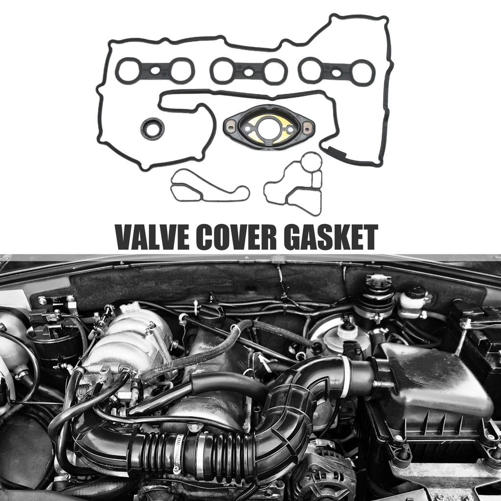 Engine Valve Cover Gasket Kit Replacement for BMW 528xi 535xi (2008–2013)
