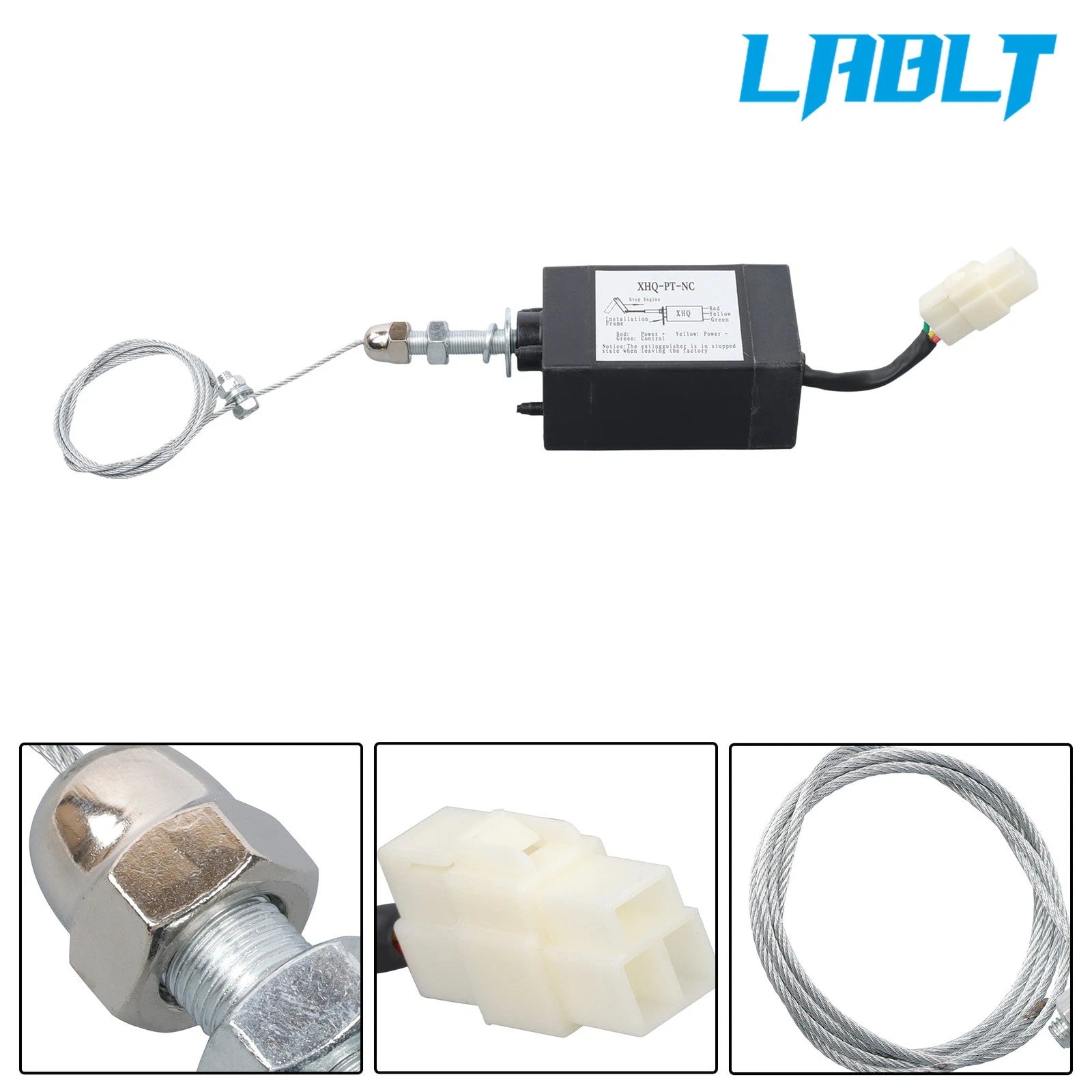Engine Stop Solenoid Valve for LABLT XHQ-PT-12 (12V)