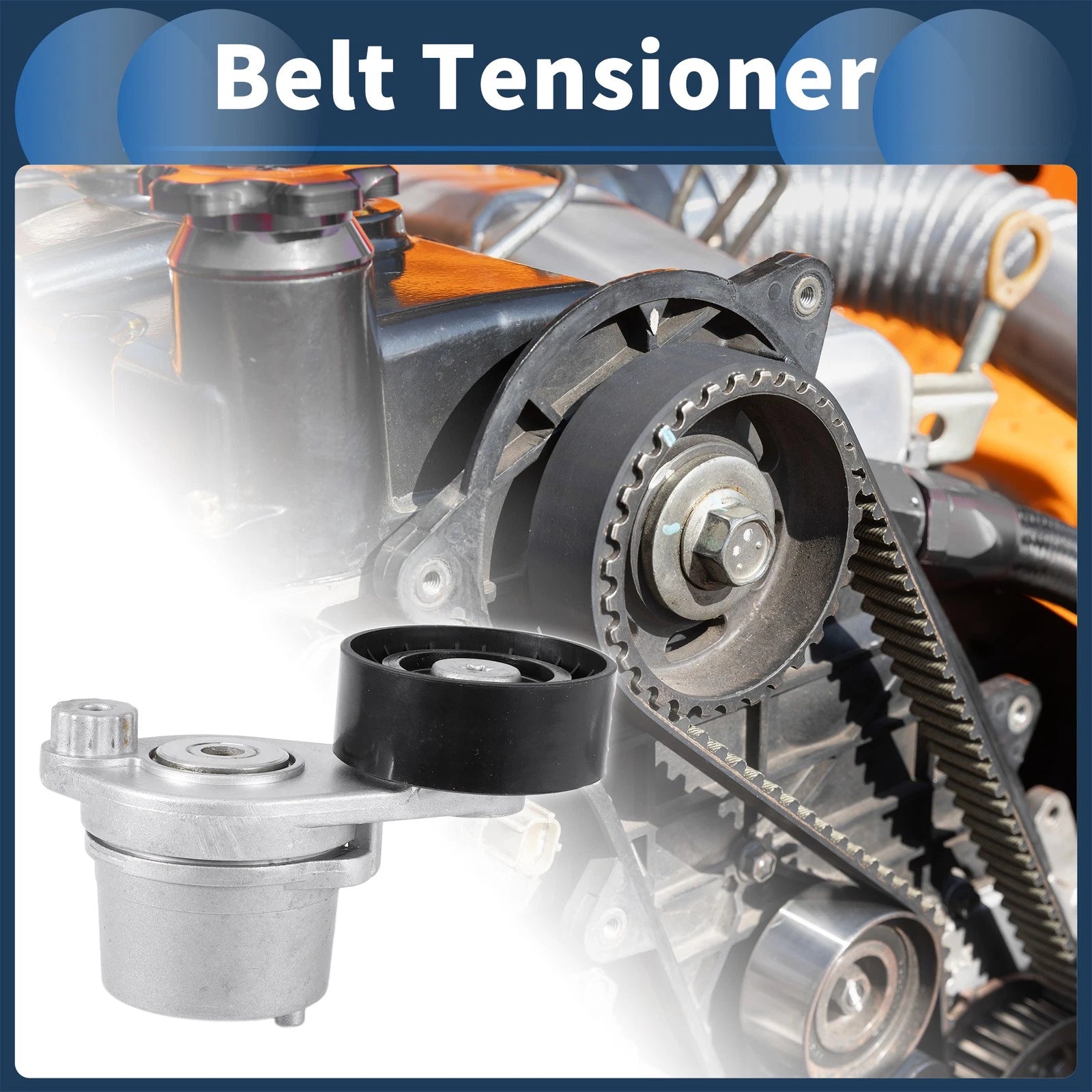 Belt Tensioner for Volkswagen Passat 2016–2024 Replacement Metal 1 Pc