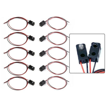 5PCS Photoelectric Switch IR Break Beam Sensor Module 35mm for PLC Systems